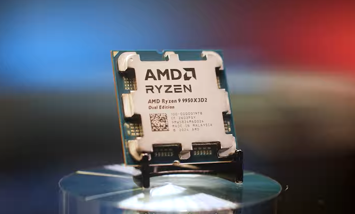 AMD's Ryzen 9950X3D2 chip features an incredible 208MB of on-chip cache